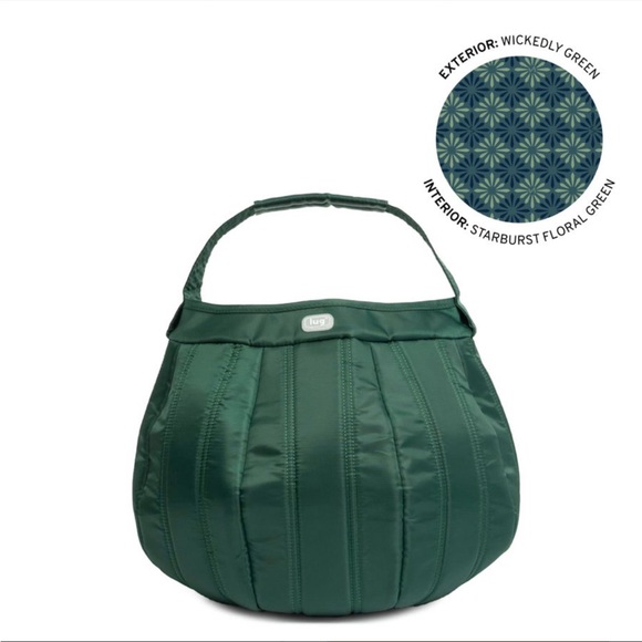 NWT Lug Pumpkin Tote in Wickedly Green 💚 - Picture 4 of 11